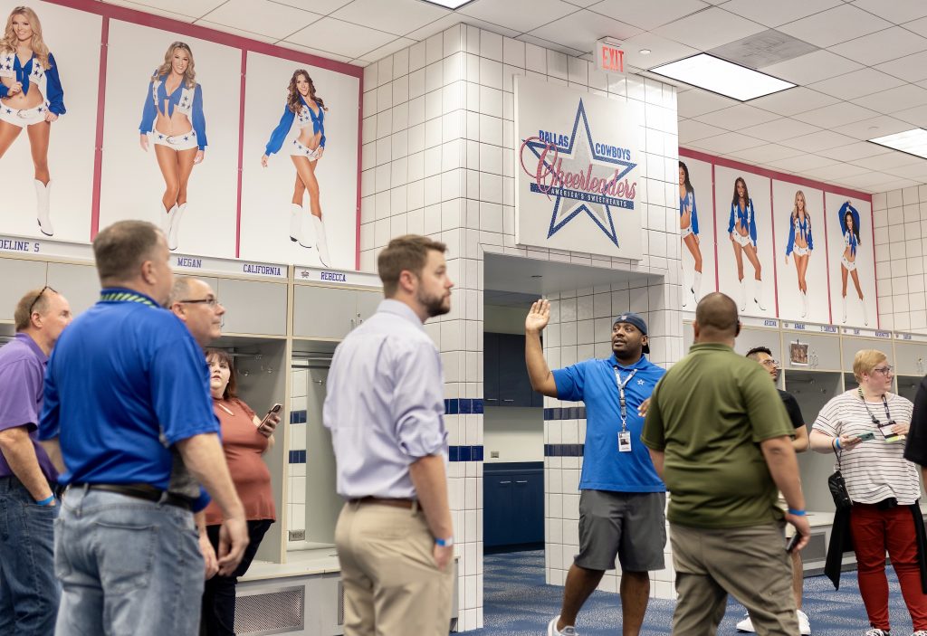 Cowboys Stadium Press Conference Room